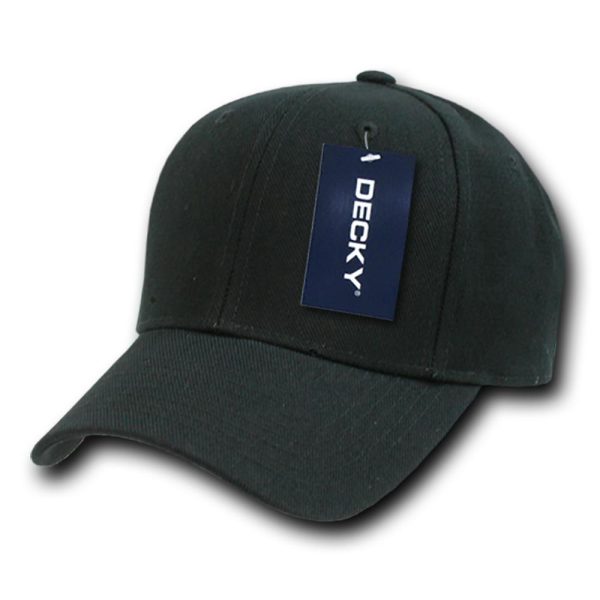 Decky 402 - Fitted Baseball Cap, Blank Fitted Hat (Sizes: 7 1 4 - 7 5 8) Online Hot Sale - Image 2