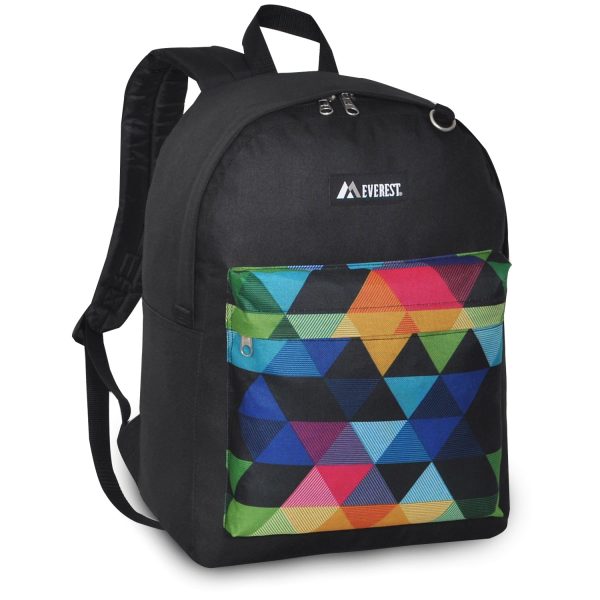 Everest Backpack Book Bag - Back to School Classic in Fun Prints & Patterns For Sale - Image 3