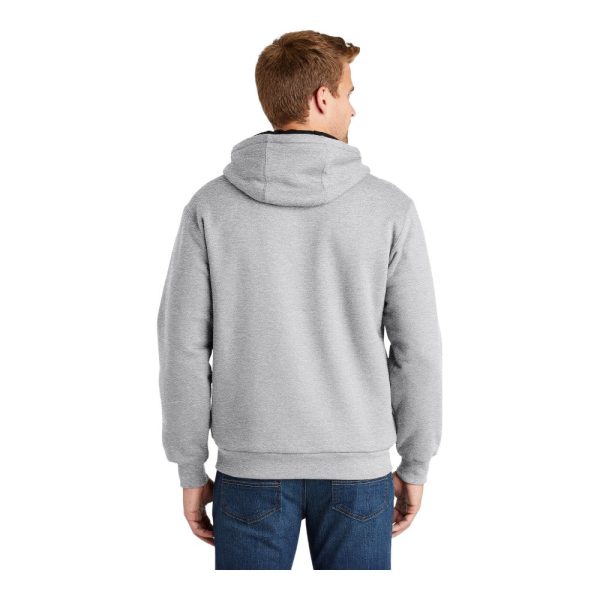 CornerStone Heavyweight Full Zip Hooded Sweatshirt with Thermal Lining CS620 For Cheap - Image 5