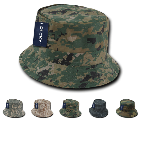 Decky 450 Camo Fisherman s Bucket Hat Camouflage For Sale