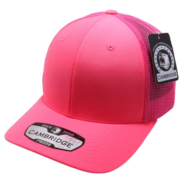 Pit Bull Cambridge PB222N Neon Trucker Hat PB222 on Sale - Image 2