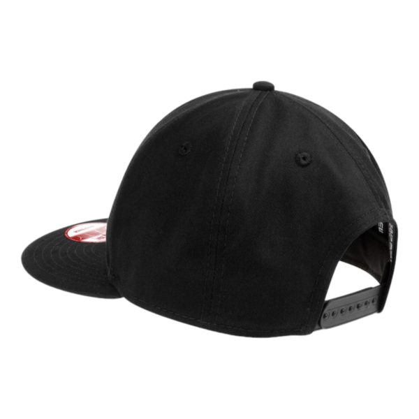 New Era NE400 Flat Bill Snapback Cap For Sale - Image 3