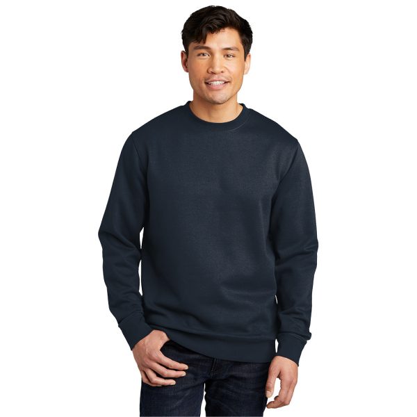 District DT6104 V.I.T. Fleece Crew - New Navy Fashion