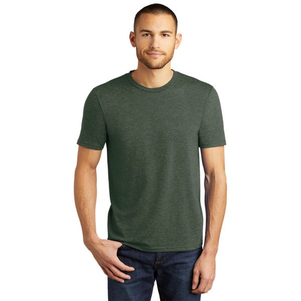 District DM130 Perfect Tri Tee - Heathered Forest Green For Cheap
