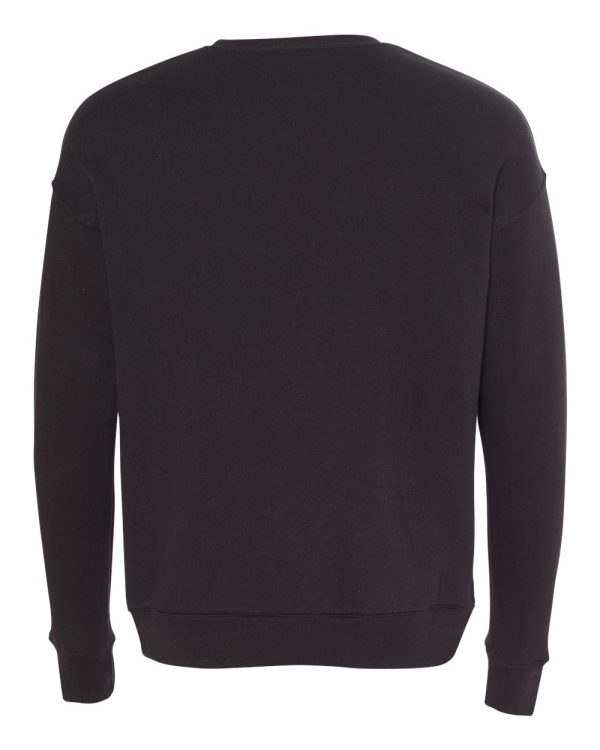 Bella+Canvas 3945 Sponge Fleece Drop Shoulder Crewneck Sweatshirt Hot on Sale - Image 5