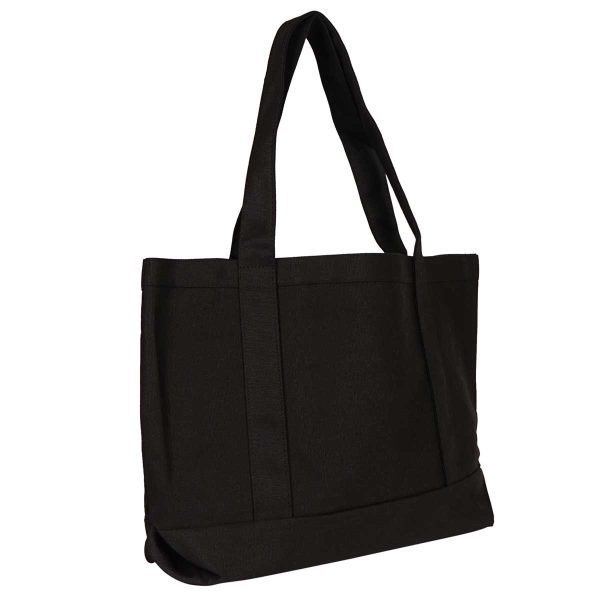 Nissun Ramie Cotton Canvas Shopping Tote BSSC Online now - Image 3