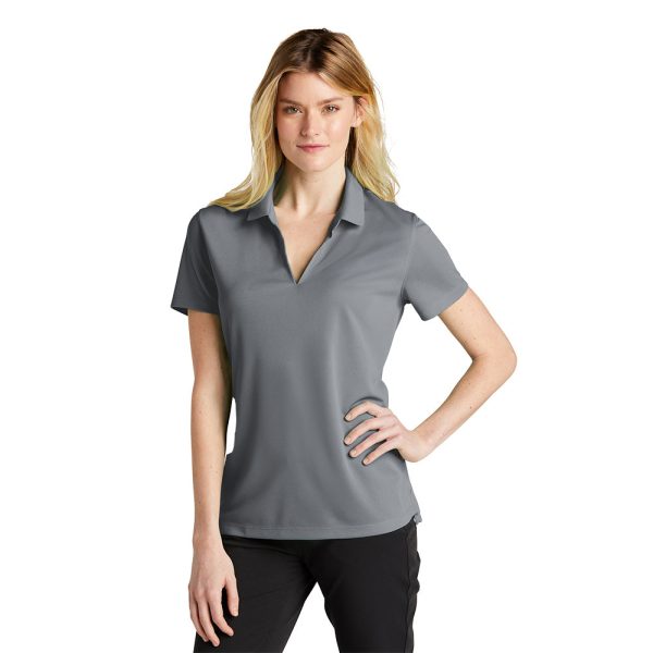 Nike NKDC1991 Ladies Dri-FIT Micro Pique 2.0 Polo - Cool Grey Online now