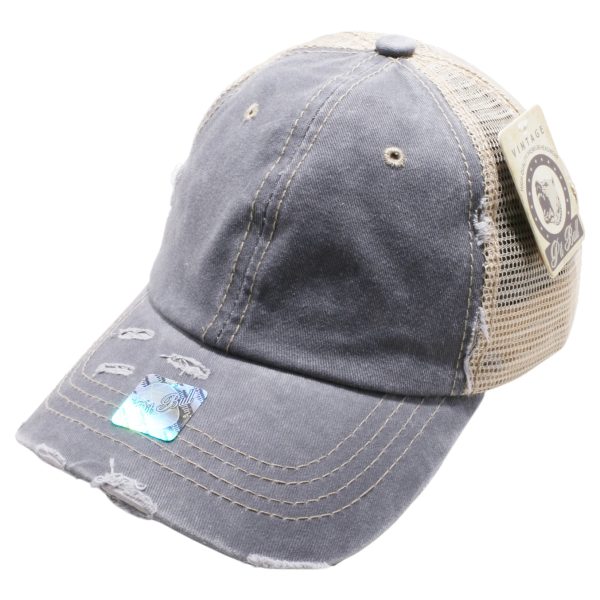Pit Bull PB220 Pigment Vintage Mesh Trucker Hat For Cheap - Image 5