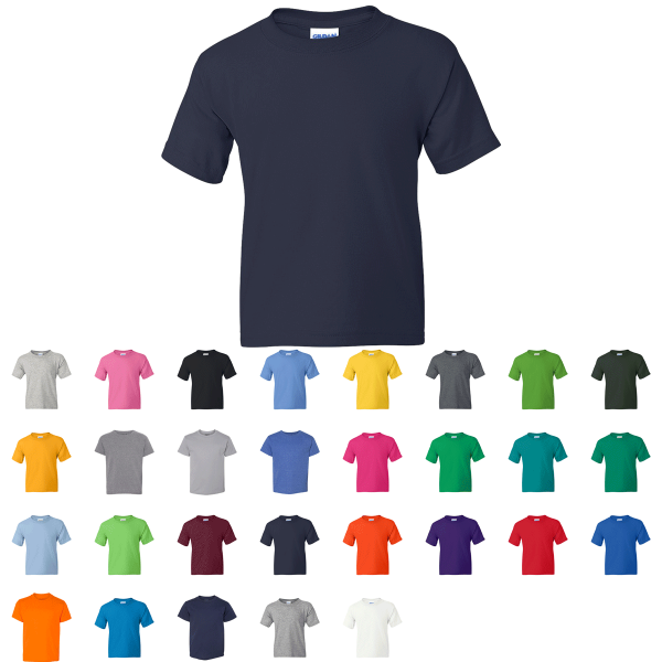 Gildan 8000B - DryBlend® Youth, Kids T-Shirt - G800B Cheap