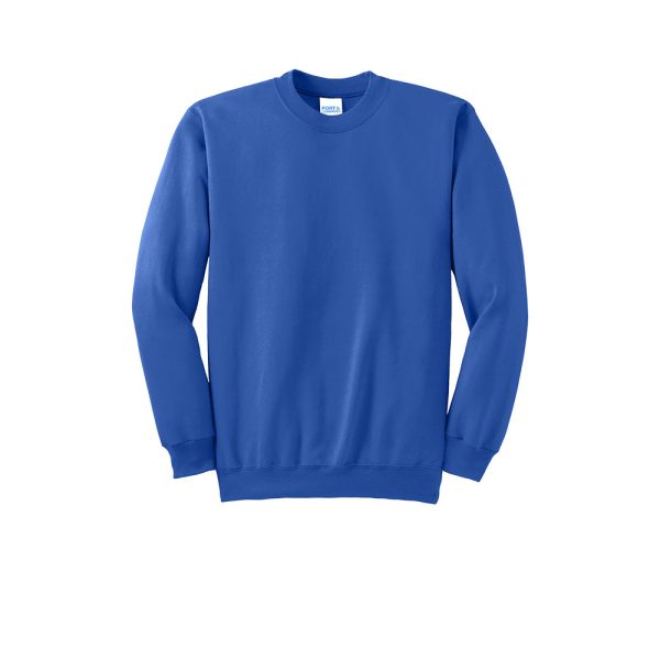 Port & Company PC90 Essential Fleece Crewneck Sweatshirt - Royal Cheap - Image 2