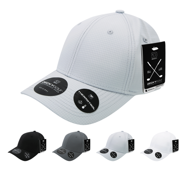 Grid H20 L C Structured Hat - Golf & Sports Cap - Decky 7101 Online