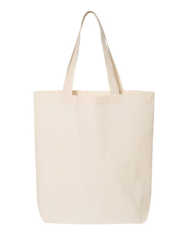 Q-Tees 12L Economical Tote, Cotton Tote Bag - QTBG For Cheap - Image 5