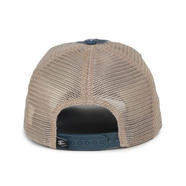 Outdoor Cap OC801P Printed Distressed Tea-Stained Cap - Stars, Cheetah, or Polka Dot Designs For Cheap - Image 4