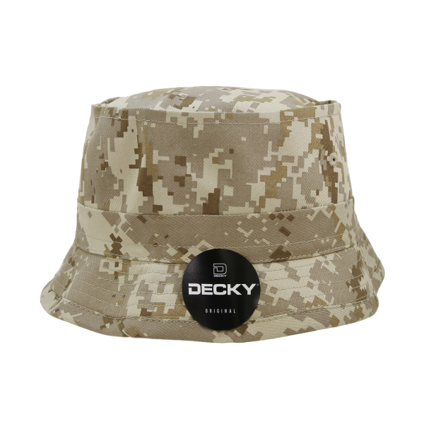 Decky 450 Camo Fisherman s Bucket Hat Camouflage For Sale - Image 5