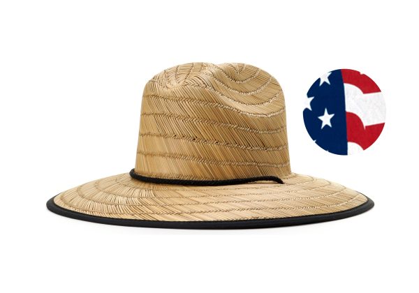 Richardson 828 Lined Waterman Straw Lifeguard Hat For Cheap - Image 4