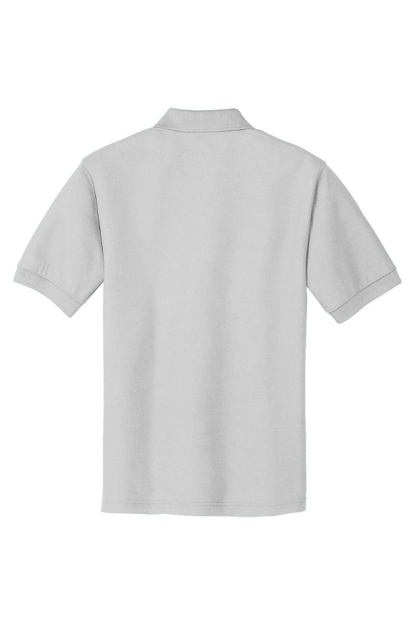 Port Authority K500 Silk Touch Polo - White For Sale - Image 5