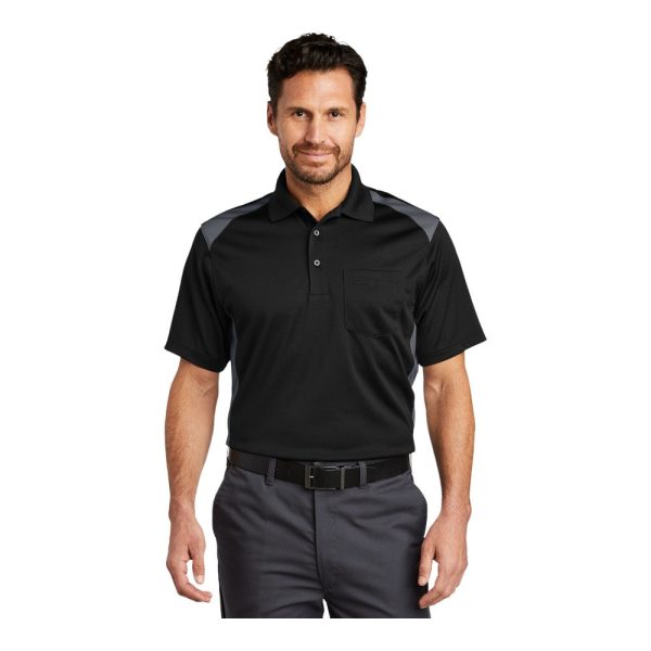 CornerStone Select Snag Proof Tipped Pocket Polo CS416 Sale - Image 4