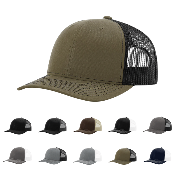 Richardson 112PL - 112+ R-Flex Adjustable Trucker Cap Hot on Sale