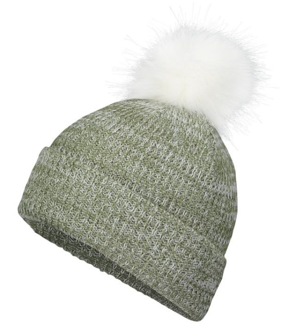 Pacific Headwear P604K - Faux Fur Pom Beanie, Knit Cap Sale - Image 4