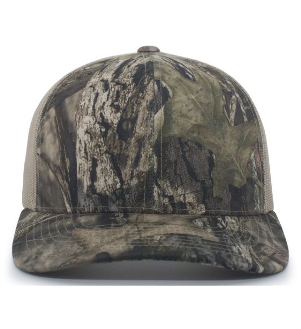 Pacific Headwear 108C Camo Snapback Trucker Cap Online now - Image 4